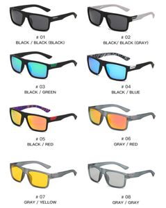 Letnie spolaryzowane rowerowe rowerowe okulary przeciwsłoneczne dla mężczyzny Sports Sport Beach Outdoor Słońce okulary czarne szare wiatr 7018775