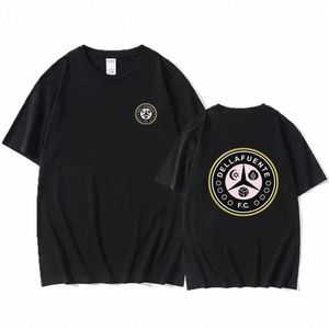 Dellafuente FC Carto TシャツManga Cott Tシャツ夏半袖スウェットシャツHARAJUKU FI衣服ユニセックススダデラスD4NS＃