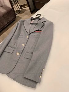 Designer donna blazer giacca cappotto vestiti donna classiche lettere T top rilasciati a molla