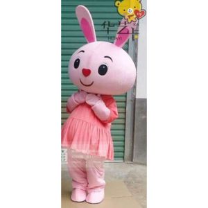 Mascot Costumes Halloween Christmas Rabbit Bear Mascotte Cartoon Plush Fancy Dress Mascot Costume