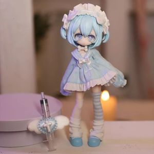 Blind Box 10000 Escapes Plans BJD Kör mot gratis Crazy Pretty Movable Joint Desktop Decoration Collection Birthday Present 240325