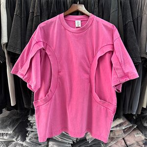 T-shirt 2024ss T-shirt da uomo e da donna T-shirt a maniche corte in cotone