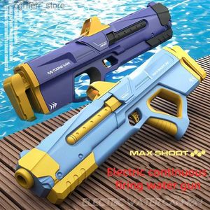 Pistola Giocattoli Pistola ad acqua elettrica Pistola giocattolo per bambini Roqin Lexington Spruzzatore automatico Rete Party Cannone a risparmio idrico Giocattolo esterno240327