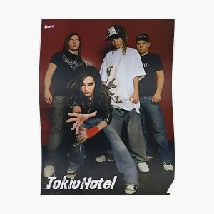 Calligraphy Hd Tokio Hotel Poster Room Print Decoration Decor Picture Home Painting Modern Funny Wall Vintage Art Mural No Frame