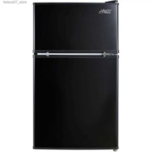 Refrigerators Freezers Arctic King 3.2 Cu Foot Double Door Mini Refrigerator with Freezer Black E-Star ARM32D5ABB Q240326