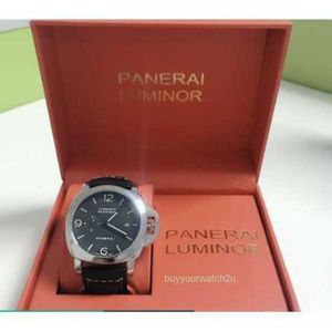 Mens Mechanical Watch Panerrais Men S 시계 가죽 스트랩 브랜드 이탈리아 스포츠 손목 시계 Ru의 고급 시계