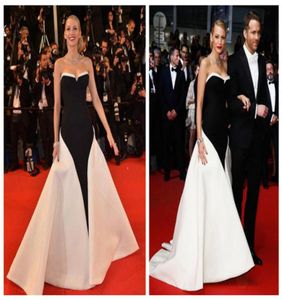 Cannes Film Festival Sweetheart Evening Dresses Special Occasion Dress Formella klänningar Sweep Train Celebrity Party Red Carpet4915578