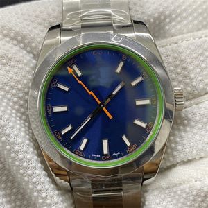 Eta Montre de Luxe Męskie zegarki 40 mm ETA2824 Automatyczny ruch mechaniczny 904L STAL LIGHTNING RELOOJES Luksusowe zegarek zegarek 02