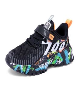 2021 Spring Kids Sport Shoes for Boys Running Sneakers Casual Sneaker Breattable Children039S Fashion Shoes Platform Light Shoe7886369