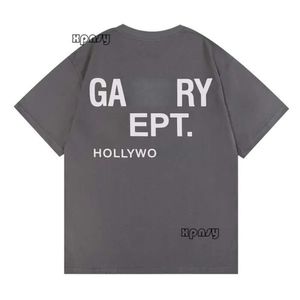 Galery Dept Clothing Mens T 셔츠 gal 티 퇴치 티셔츠 흑백 패션 남성 여성 티 레터 럭셔리 티셔츠 브랜드 T 셔츠 Galery Dept Hoodie 363