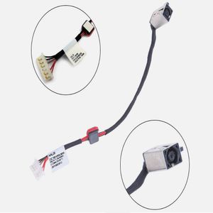 Conector de cabo para porta de carregamento, tomada dc para laptop kd4t9 dc30100ud00 para dell inspiron 14-5455 15-5558