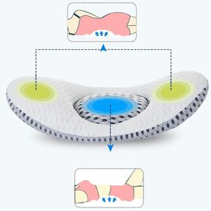 2024 Komfort Lumbal Support Pillow Sleep Cushion Midjeplatta Avkopplande ryggrad Sovande halvcirkelformad ryggstödkudde