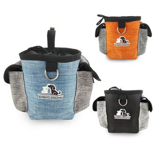 Trening dla zwierząt torba na kota pies torby torebki z przekąskami Podajniki Pockets 3 kolory Oxford Cloth Puppy Food Organizer
