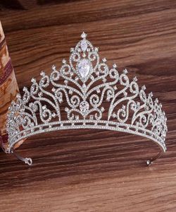 Designer Diamond Crowns Bridal Headpieces Wedding Prom Party Birthday Pageant POGRAPHY Dress pannband Högmodetillbehör7614263