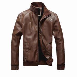 mrmt 2024 Brand Men's Leather Clothing Trade Men's Clothing Slim Locomotive Men's Leather Jacket Outer Wear Clothing Gnt r01j#