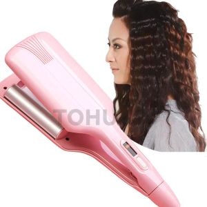 Irons Magic Hair Waves Styler Curl Triple Barrel Curling Iron Hair Curler Fast Heat Styling Tools Automatic Curly Iron Styler 110220V