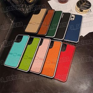 Projektanci CELLES COUSE IPhone 15 14 Plus 13 Pro Max 12 11 7 8 XR XS 15Pro Max Drukuj wytłoczone mobilne okładki zderzaka z tyłu