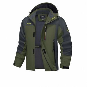 Giacca a vento leggera autunnale da uomo magcomsen Giacca antivento Softshell impermeabile Cappotti da pesca Outwear Giacca da trekking da corsa q14P #