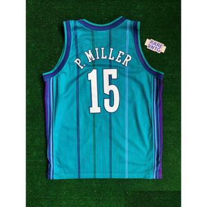 Üniversite Basketbol Nadir Jersey Erkekler Giyiyor Gençlik Kadınlar Vintage P. Miller Boyut S-5XL Özel Herhangi Bir İsim veya Numaralı Damla Teslimat Sporları Outmp8