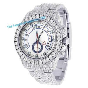 Custom Pass Diamond Tester Brand D Color VVS Out Out Moissanite Diamond Watch