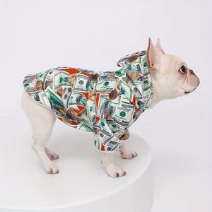 옷, 재미있는 인쇄 양털 스웨트 셔츠, 개 가을과 겨울 의상, 애완 동물 따뜻한 옷