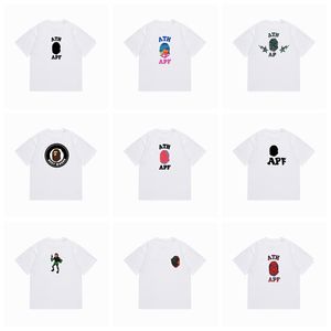 Mens Designer Camiseta Verão Streetwear Manga Curta Homens Mulheres Alta Qualidade Hip Hop Tee Asiático Tamanho M-XXL Tshirt