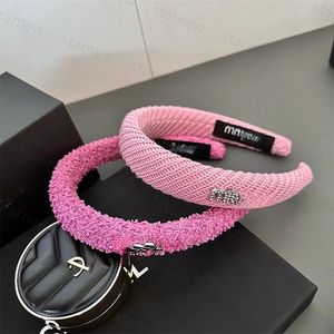 Fascia per capelli da donna alla moda con lettera, fermaglio per capelli, nodo, acconciatura, fascia di design, accessori per capelli da donna alla moda, fascia bianco rosa 20 tipi