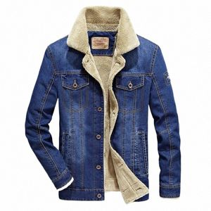 men's Jacket Casual Denim Coats Men Stand Collar Slim Jackets Male Bomber Jackets Classic Fur Collar Parkas Asia Size M-6XL 69ul#