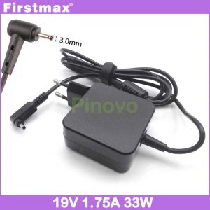 Adapter 19V 1.75A 33W -laddare för för Asus Laptop T300CHI Transformer Book T200CA T200TA R305FA T300FA R204TA VIVOBOOK J200TA AC Adapter