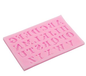 Cake Tools Silicone Form 26 Craft Letters Whole English 3D Bakeware Fondant Mold Sugar240G8961996