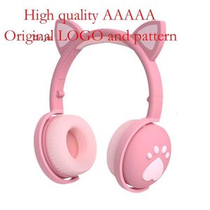 Nuovo simpatico artiglio di gatto Bluetooth Makaron orecchie di gatto (pane a forma di orecchio di gatto al vapore) auricolare per chiamate vocali dal vivo
