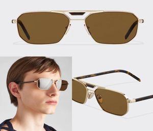 Symbole authentic designer Sunglasses Gold Male Female Men Black VPR58 Lens Shiny Luxury8570495