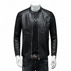 Venda quente homens brancos 2022 jaqueta de couro falso motocicleta jaqueta de couro masculina outwear masculino casacos de plutônio 5xl m24f #