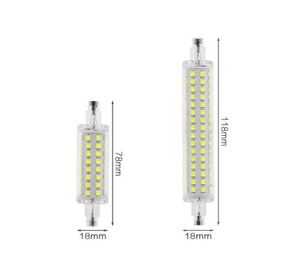 Downlights 78mm118mm LED Luz de inundação de segurança R7S substitui lâmpada halógena 110V220V LOTE886383936