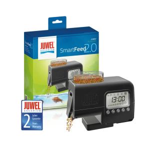 Feeders Juwel Aquarium SmartFeed 2.0 Premium Automatyczna karmnik Automatyczna karmnik rybny cyfrowy limit lcd żywność elektroniczna podajnik