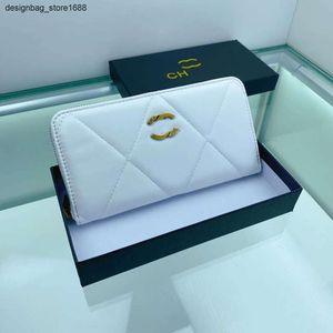 The Wallet Factory verkauft klassische neue Damen-Einzelreißverschluss-Handtasche mit Box