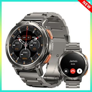 Zegarki 2024 Nowy oryginalny zbiornik T2 Ultra Smartwatches dla mężczyzn zegarki AMOLED AOD Smartwatch Bluetooth Call Electronic Men's Smart Watch