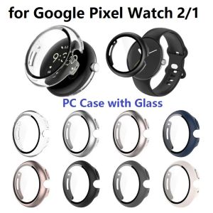 Аксессуары, 30 шт. чехол для ПК для Google Pixel Watch 2/1 Smartwatch, жесткий бампер, защитный чехол из закаленного стекла с защитой от растяжения