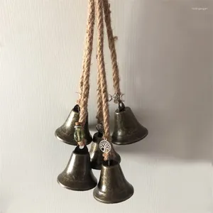 Party Supplies Homes Dekorationer Small Bell Pendant Hanging Ornament Dekorativa verktyg för väggträdfönster Alla hjärtans gåva