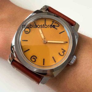 Luxury Watch 47mm Men's Mechanical Watch 316l Rostfritt stål Polerade smycken Manuell rörelse Lysande handläderpaner Watch Liu LK14