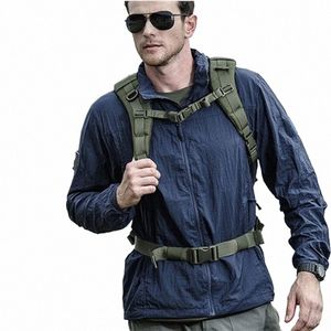 lightweight Waterproof Army Skin Jackets Men Spring Summer Breathable Thin Outwear Military Hoody Jackets Windbreaker Raincoat V3e0#