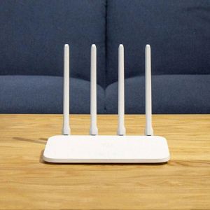 Roteadores Roteador Inteligente 4 Antenas Roteador 1200Mbps Roteador de Banda Única Roteadores WiFi Roteador Sem Fio Para Xiaomi 4C