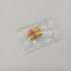 収納バッグ100 PCS 5x7cm透明なプラスチックのセルフジップバッグスモールコモディティサンプルパッケージダストプルーフの厚さ0.2mm