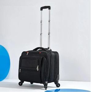 Zaino da uomo Business Trave Bagagli Valigia da 18 pollici Dimensioni cabina Oxford Trolley per laptop con ruote Bagaglio a mano Borsa da valigia