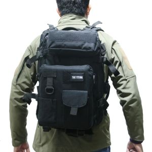 Taschen Tak Yiying 40L Military Tactical Assault Pack Rucksack Armee Out Tasche Kleiner Rucksack für Außenwanderungs -Camping -Jagdtasche