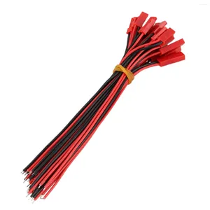 Spoons 10 Pairs 150mm JST Connector Plug Cable Line Male Female For RC BEC Lipo Battery