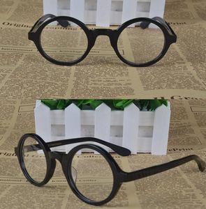 Armações de óculos vintage da moda 2020ss, armações de óculos em formato redondo para homens e mulheres, material de metal com memória de colofonia, óculos para uso externo5426418
