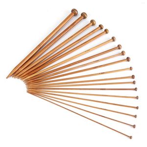 Wall Clocks Set Single Pointed Needle Bamboo Knitting Needles Carbonized Fire Resistant For Handmade Weave DIY Tools