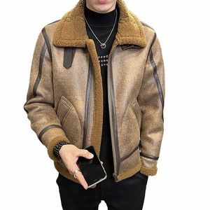 2022autumn Winter Men's Top Jackets High Quality Fur In One Men's Casual Daily Wear Jackets Upset To Keep Warm Thermal Coats A2sa#