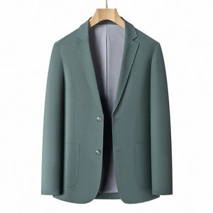 casual suit men's 2024 spring/summer new men's solid color trend small suit slim fit single suit jacket men's top c93d#